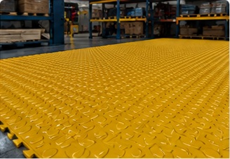 مشروع أرضيات PVC أخضر